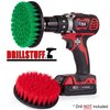 Drillstuff Cleaning Supplies - Drill Brush - 5-inch Medium and Stiff Bristle 5in-S-GR-QC-DS